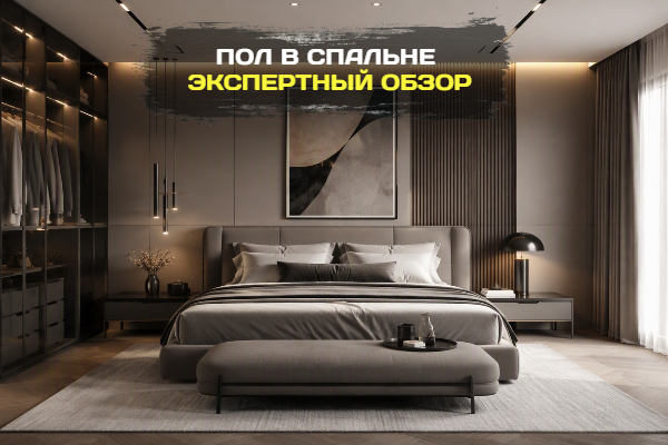 Какое напольное покрытие выбрать для спальни?