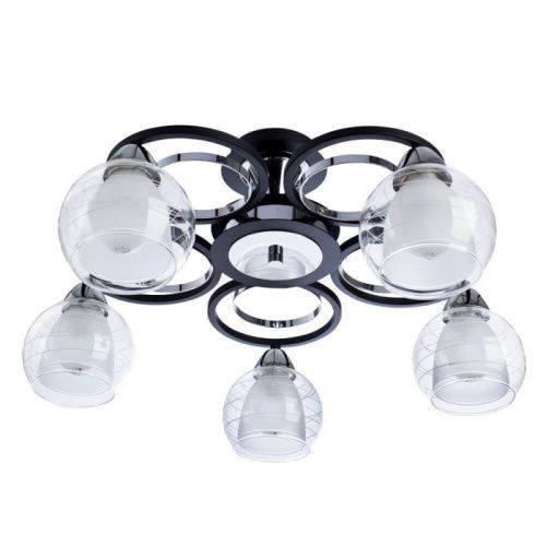 Люстра потолочная Arte Lamp Ginevra (Гиневра) A1604PL-5BK