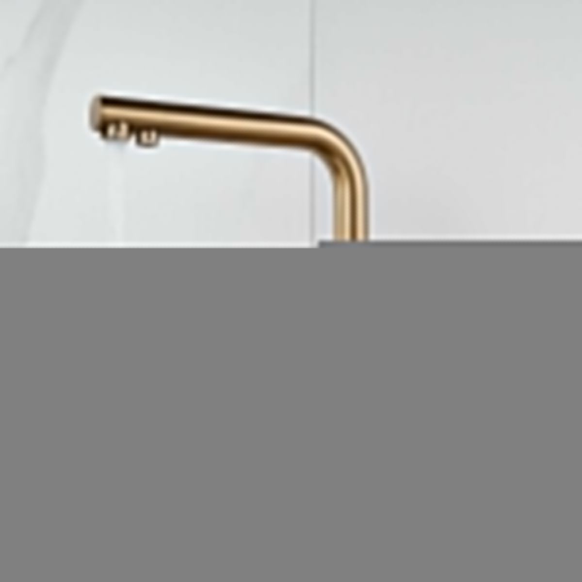 Смеситель для кухни Shevanik S468G на мойку золото