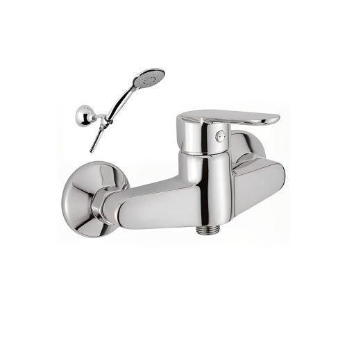 Смеситель для ванны и душа Webert Sax Evolution SE870101015 настенный хром