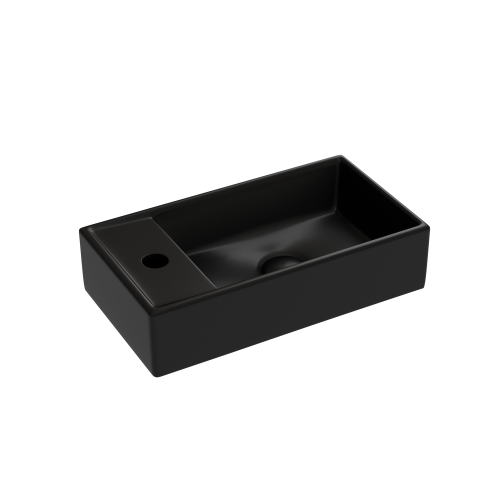 Раковина Ceramica Nova ELEMENT 42 см CN6051RMB подвесная цвет черный матовый