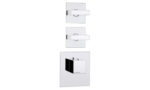 Смеситель Bossini Rectangular Z033203.030 встраиваемый хром с термостатом