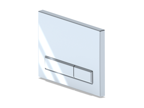 Клавиша смыва механическая Bas ИУ00006 цвет хром глянцевый Клавиша смыва механическая Bas ИУ00006 цвет хром глянцевый