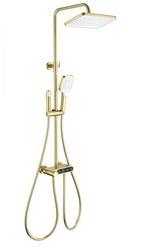 Душевая стойка Wonzon & Woghand Muse WW-B3112-BG настенная цвет золото