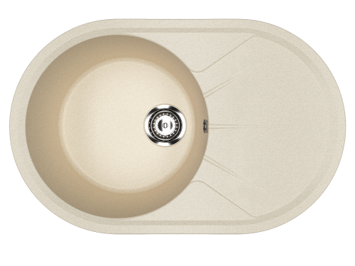 Кухонная мойка Ulgran Classic U-503-328 75х48 цвет бежевый