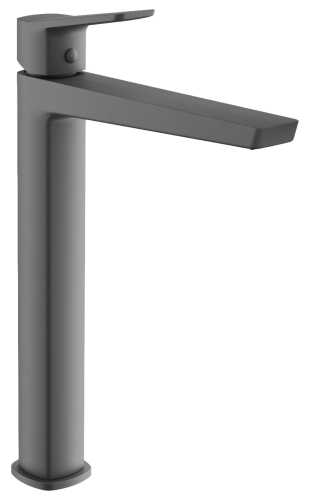 Смеситель BELZ B11715-3 на раковину оружейная сталь