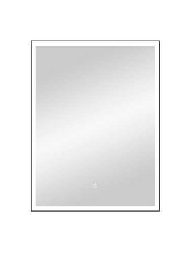 Зеркало с подсветкой Континент Frame Black ЗЛП948 60х80 подвесное