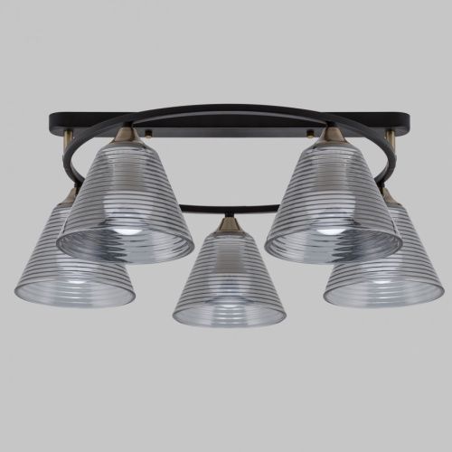 Люстра потолочная IMEX MD.5948-5-S-BK+AB