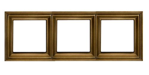 Рамка трехместная Jung Eco Profi Deco (Ецо Профи Децо) EPD483AT