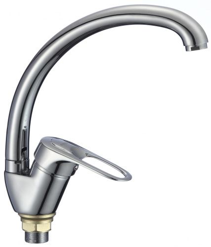 Смеситель для кухни Fmark FM4104 на мойку хром