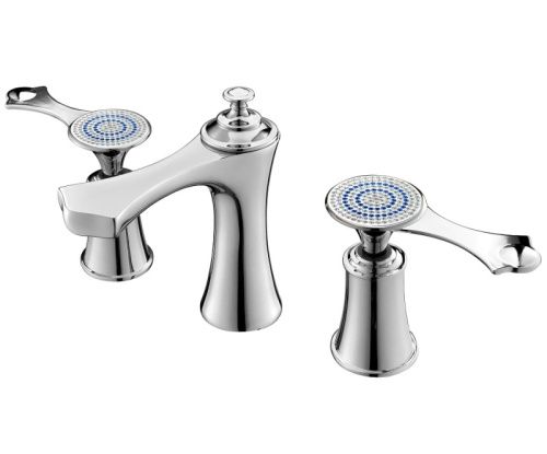 Смеситель Bronze de Luxe YASMINA 8003/B02 на раковину хром