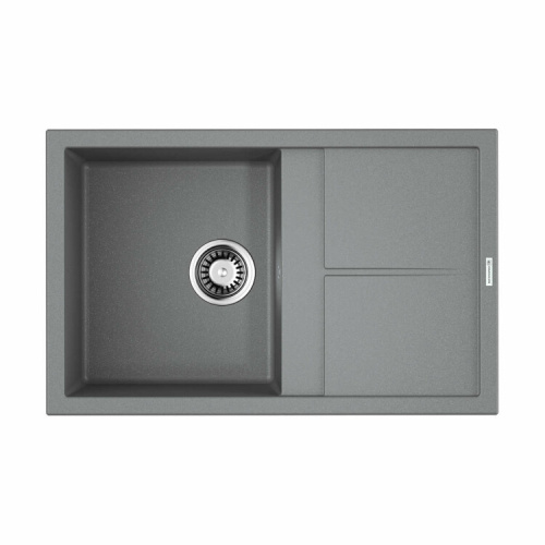 Раковина Omoikiri Sumi 79 см 4993552 встраиваемая цвет серый
