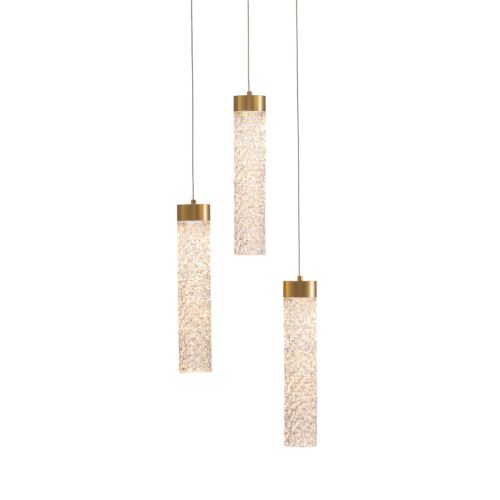 Светильник подвесной Delight Collection MD24030028-3A brass/clear