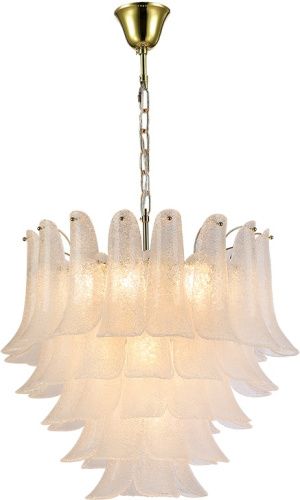 Люстра подвесная Newport 8800 8810/C gold white