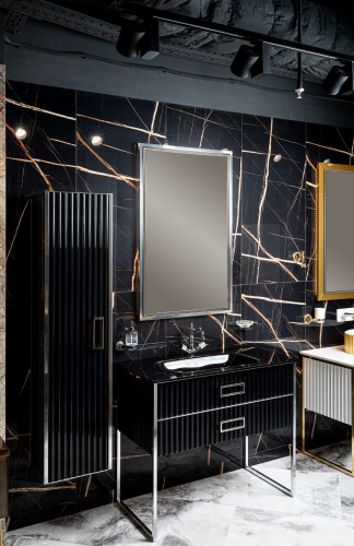 Зеркало в ванную с подсветкой Armadi Art Monaco 566-BCR 70х110