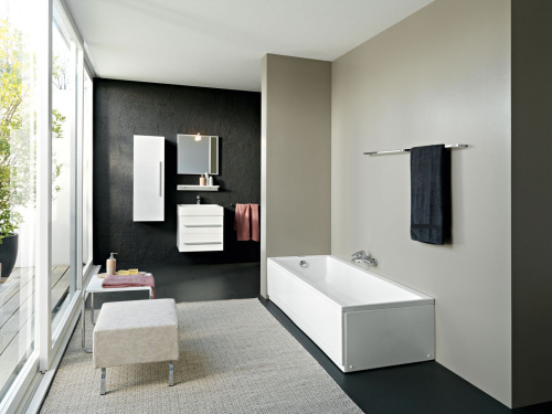 Ванна акриловая Kolpa-San FIGARO 741430 170х75 пристенная прямоугольная без каркаса Ванна акриловая Kolpa-San FIGARO 741430 170х75 пристенная прямоугольная без каркаса