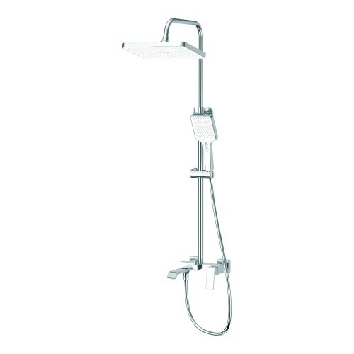Душевая стойка Haiba HB24575 настенная цвет хром