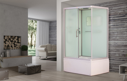 Душевая кабина Esbano ELEGANCIA ESKB129CKRBL 120х90 прямоугольная с крышей ориентация левая Душевая кабина Esbano ELEGANCIA ESKB129CKRBL 120х90 прямоугольная с крышей ориентация левая