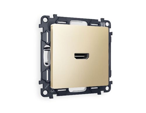 Комплект механизма розетки HDMI 2.0 40V/500mA 2.0GHz 5-18Gbit/s Ambrella Volt Alfa (Алфа) MA614010