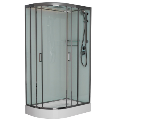 Душевая кабина Frank 173009 120х80 с крышей ориентация правая Душевая кабина Frank 173009 120х80 с крышей ориентация правая