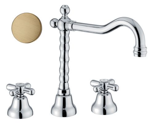 Смеситель Fiore 26ZZ0637 на раковину бронза