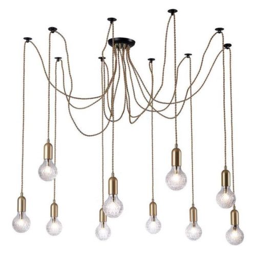 Люстра подвесная Arte Lamp Salute (Салуте) A8040SP-10SG