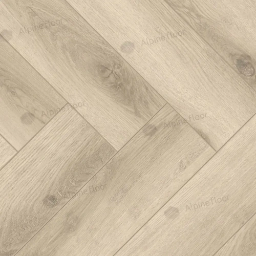 Ламинат Alpine Floor Herringbone 8 Pro New LF102-8 Дуб Орлеан толщина 0.8 см 33 класс 606х101