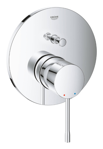 Смеситель Grohe Essence 24058001 настенный хром без термостата