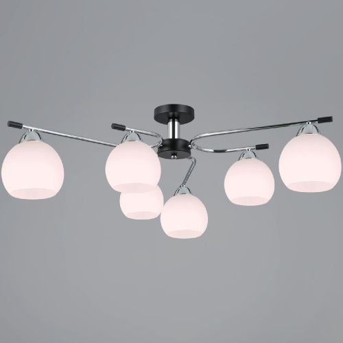 Люстра потолочная Illumico IL0638-6CSQ-24 CR BK LIBRA