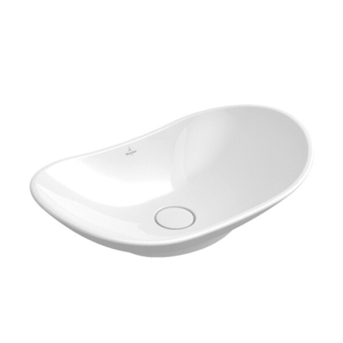 Раковина керамическая Villeroy Boch My Nature 411080R1 81х41 накладная цвет белый Раковина керамическая Villeroy Boch My Nature 411080R1 81х41 накладная цвет белый