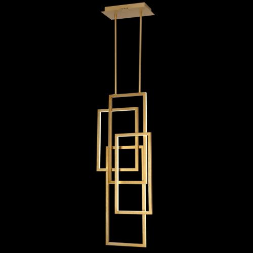 Люстра на штанге Natali Kovaltseva Loft (Лофт) LED LAMPS 81128/1C GOLD