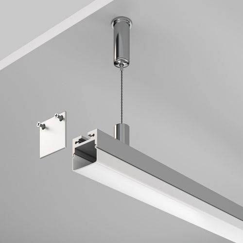 Алюминиевый профиль накладной Maytoni Led Strip ALM-2020B-S-2M