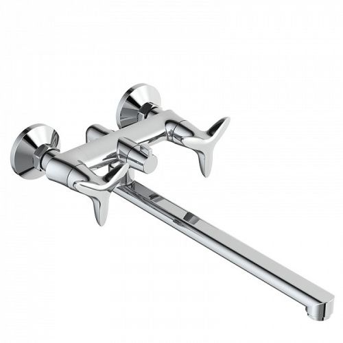 Смеситель для ванны и душа Iddis Copter COPSBL2i10WA настенный хром