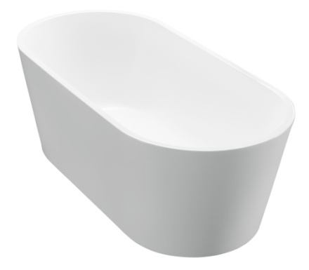 Ванна акриловая BelBagno BB71-1700-W0 170х80 отдельностоящая овальная
