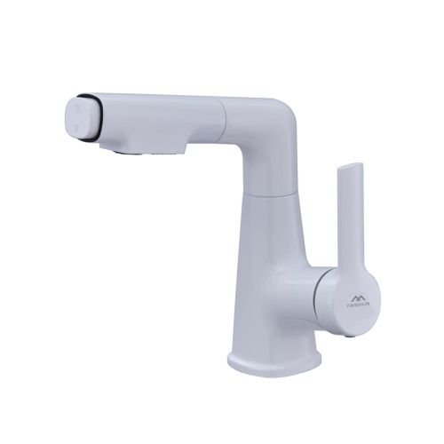 Смеситель Fashun A4018-8 на раковину белый