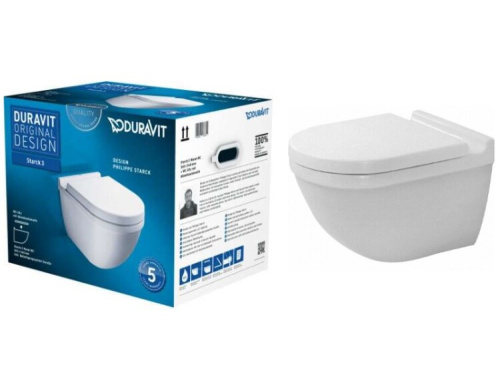 Унитаз Duravit Starck 3 42250900A1 подвесной