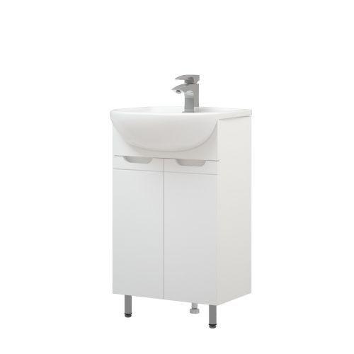 Тумба под раковину Corozo Лея SD-00001489 49х30х83 цвет белый