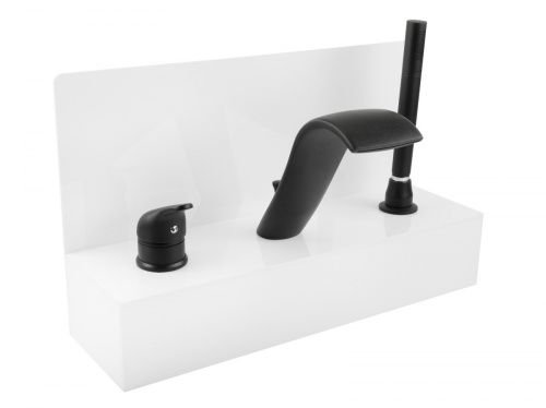 Смеситель ASD Garda Гл000027291 на борт ванны чёрный