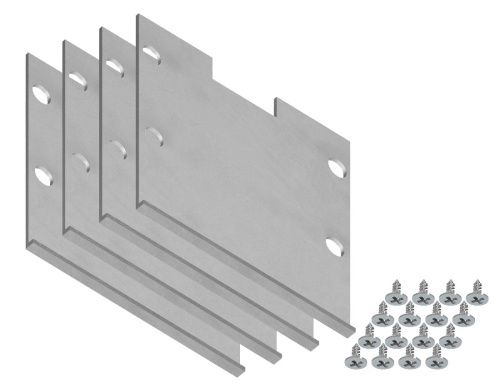Заглушка (4 шт.) Ambrella Light Alum Profile (Алум Профиле) GP8480