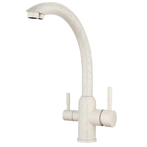 Смеситель для кухни Fashun A54309-8A на мойку песочный