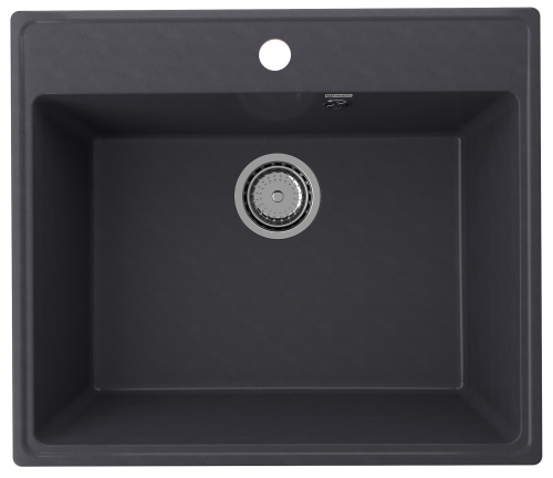 Кухонная мойка Ulgran Quartz Forte 580-08 58х50 цвет космос