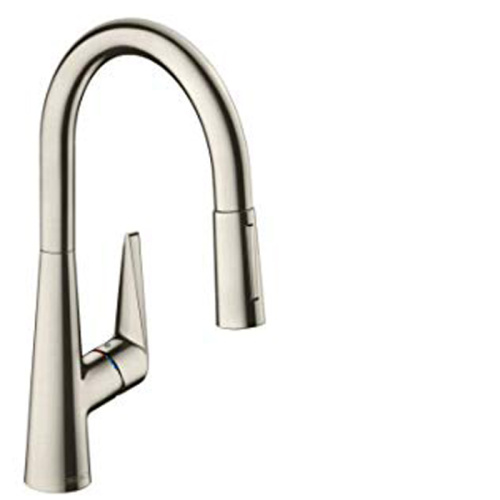 Смеситель для кухни Hansgrohe Kitchen 73851800 на мойку вороненая сталь