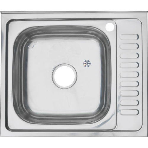 Кухонная мойка Melana 173 ta L (*10) 60x50 цвет хром
