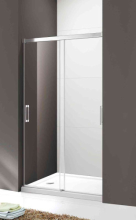 Душевая дверь Cezares TANDEM-SOFT TANDEM-SOFT-BF-2-120-C-Cr-IV 120х190 стекло прозрачное профиль хром глянцевый