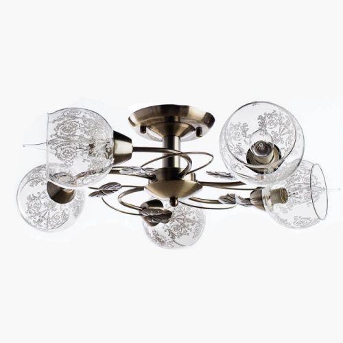 Люстра потолочная Arte Lamp Martina (Мартина) A1292PL-5AB