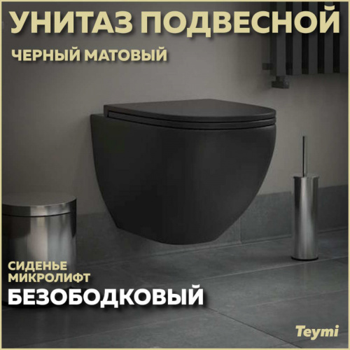 Унитаз Teymi Lina S T40111 подвесной