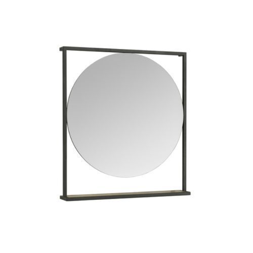 Зеркало в ванную Aquaton Лофт Фабрик 1A242602LTDU0 80х90 цвет дуб