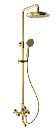 Душевая стойка AltroBagno Opera AltroBagnoOpera030206Or настенная цвет золото Душевая стойка AltroBagno Opera AltroBagnoOpera030206Or настенная цвет золото