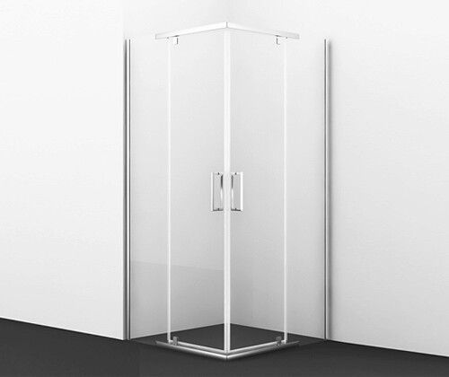 Душевой уголок Wasserkraft Leine 35P03 90х90 стекло прозрачное профиль хром без поддона