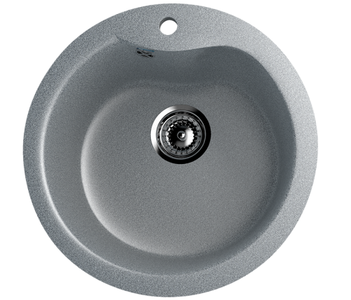 Кухонная мойка Ulgran Classic U-102-309 48х48 цвет темно-серый
